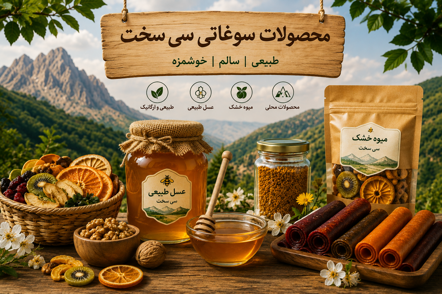 🛍️ خرید سوغات سی‌سخت؛ طعم و حال‌وهوای زاگرس در فروشگاه سرای خاطرات؛ تازه‌های سرای خاطرات سی‌سخت